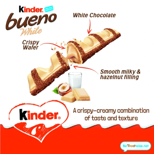 kinder bueno white 5x39g (t2x5x6)