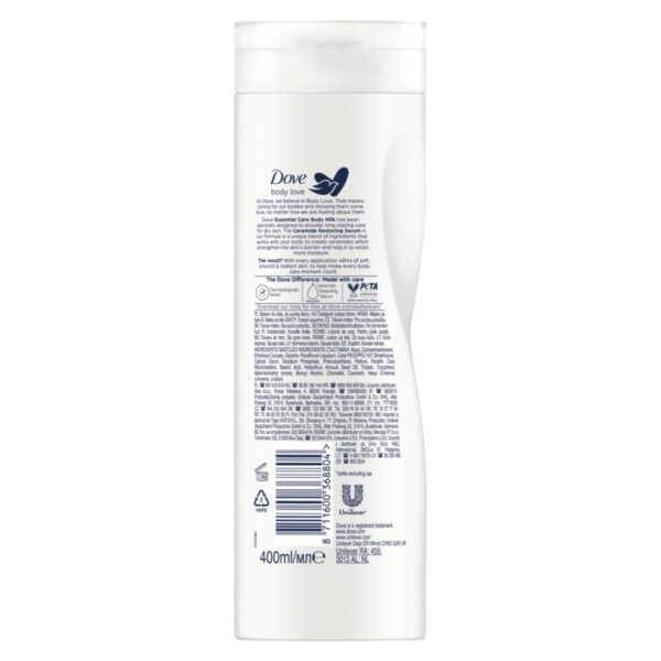 Dove Body Love Essential Care Body Lotion – 400 ml - Image 3