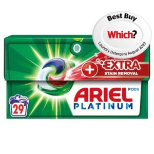🧼ariel all in 1 pods platinum (29 washes)