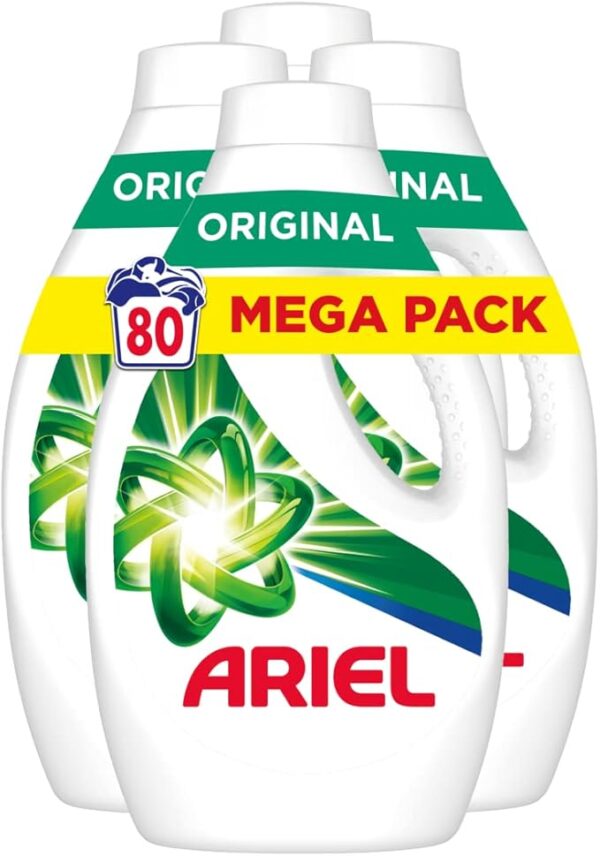 🧼ariel liquid original (80 washes)