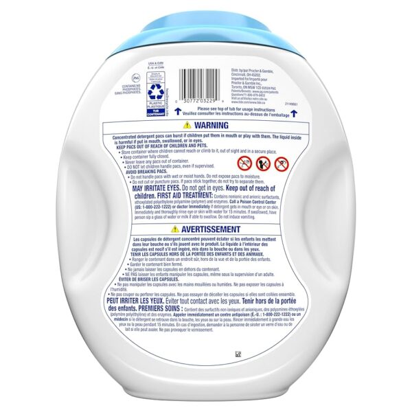 🧼tide pods free & gentle he laundry detergent pacs