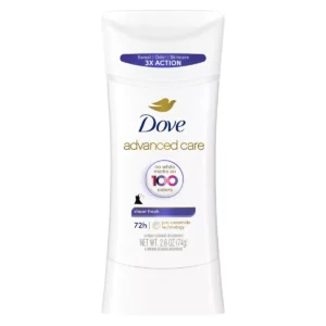 🧴dove beauty advanced care sheer fresh 72 hour women's antiperspirant & deodorant stick 2.6oz