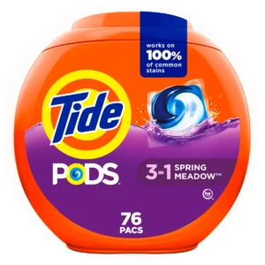🧼tide pods liquid 76 count (spring meadow)