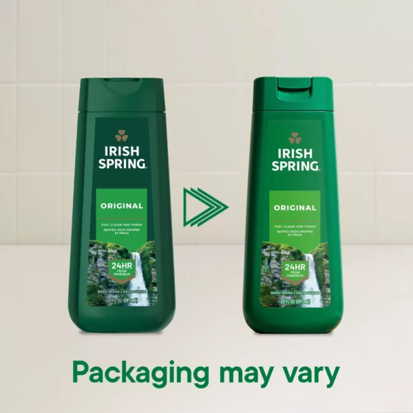 🧼 irish spring original clean body wash for men – 20 fl oz
