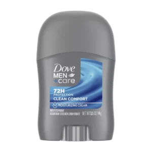 🧴 dove men+care 72 hour mini antiperspirant & deodorant stick – clean comfort (travel size, 0.5 oz)