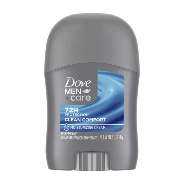 🧴 dove men+care 72 hour mini antiperspirant & deodorant stick – clean comfort (travel size, 0.5 oz)