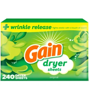 🧼gain original fabric softener dryer sheets 240