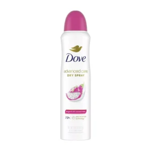 🧴dove beauty advanced care 72 hour dry spray deodorant dragon fruit and coconut cream 3.8oz