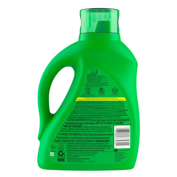 🧼gain laundry detergent original he liquid laundry soap 78 loads