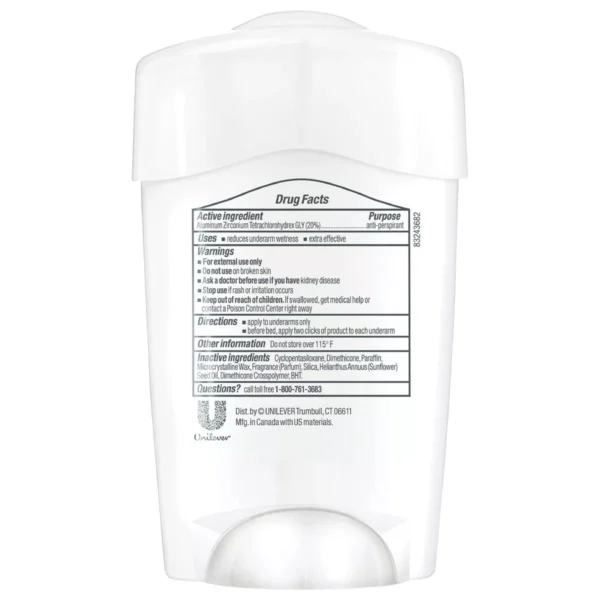 🧴dove beauty clinical protection original clean women's solid antiperspirant & deodorant stick 1.7oz