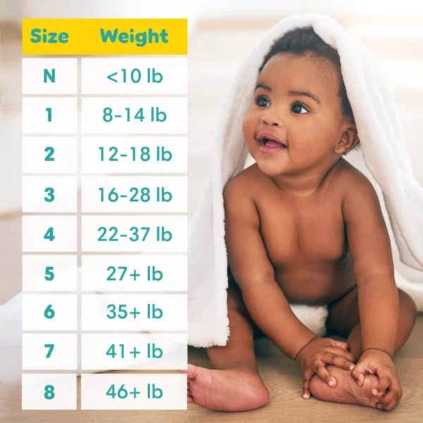 👶 pampers swaddlers sensitive disposable diapers – size 3 (76 count)