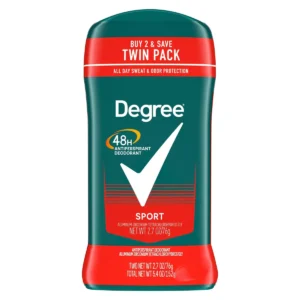 🧴 degree men sport 48 hour antiperspirant & deodorant stick – 2.7 oz / 2 pack