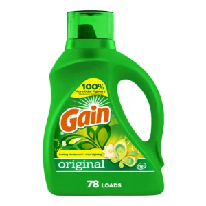 🧼gain laundry detergent original he liquid laundry soap 78 loads
