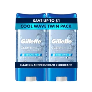 🧴 Gillette Clear Gel Antiperspirant & Deodorant – Cool Wave