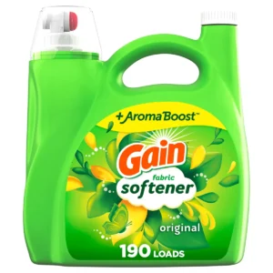 🧼gain liquid fabric softener original scent 190
