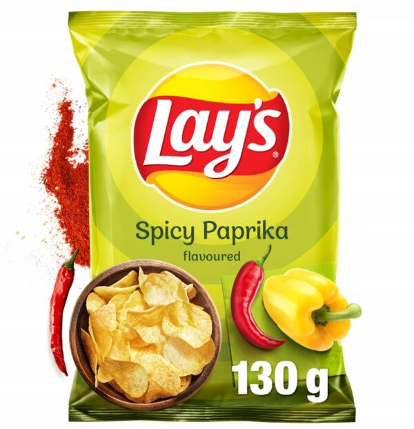 lay’s spicy paprika 130g