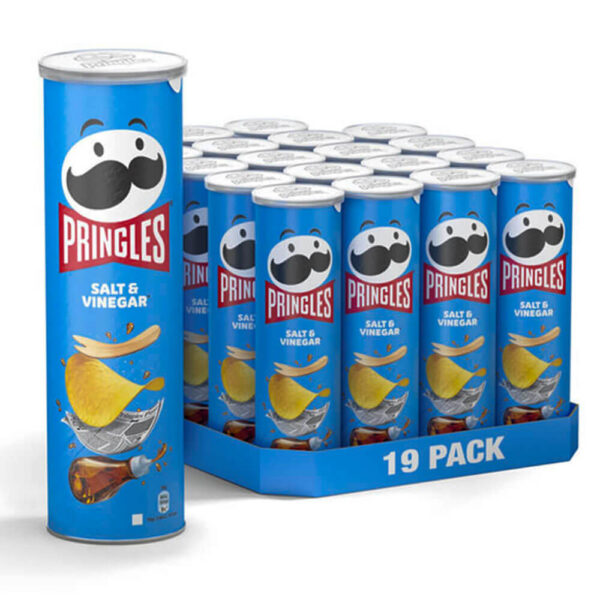 pringles salt & vinegar 165g