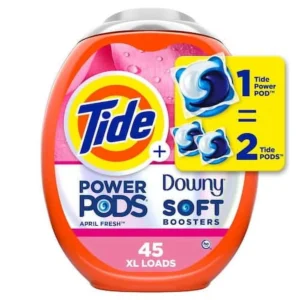 🧼tide power pods 2 in 1 + downy (45 count)