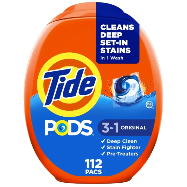 🧼tide pods, 112 count