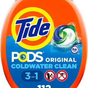🧼tide pods original scent (112 count)