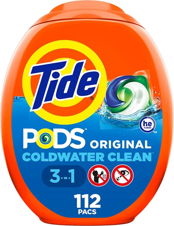 🧼tide pods original scent (112 count)
