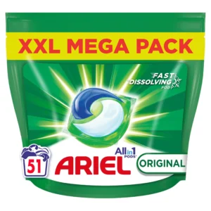 🧼ariel all in 1 pods original (51 washes)