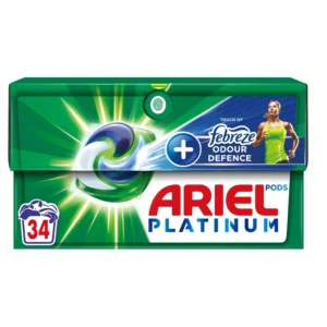 🧼ariel all in 1 pods with febreze odour defence (34 washes)