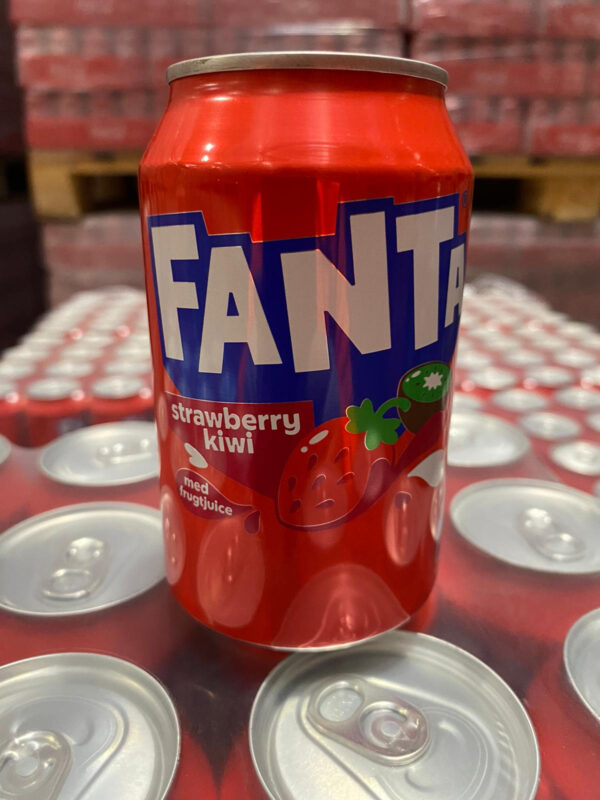 fanta strawberry & kiwi 330ml