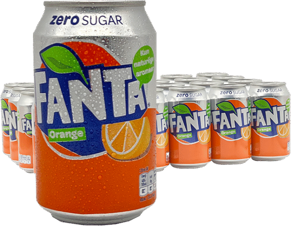 fanta orange zero 330ml