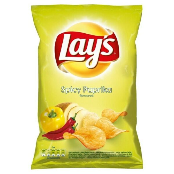 lay’s spicy paprika 130g