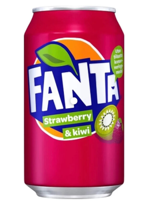 fanta strawberry & kiwi 330ml