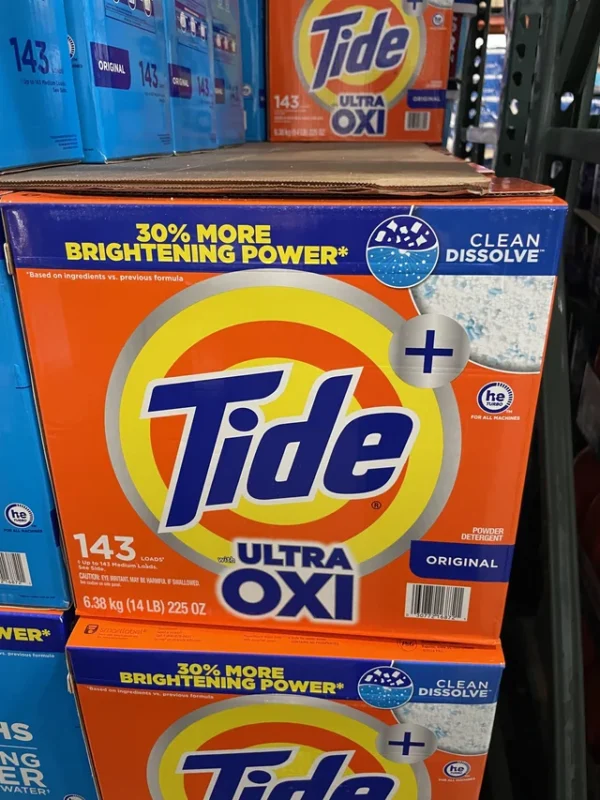 🧼 tide – pods ultra oxi 143 washes
