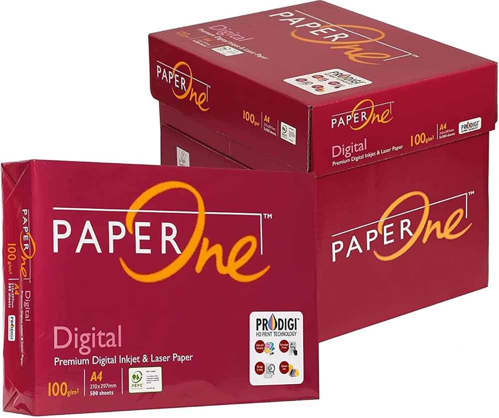 paperone a4 printing paper 500 sheets(100 gsm) paperone a4 printing paper 500 sheets(100 gsm)